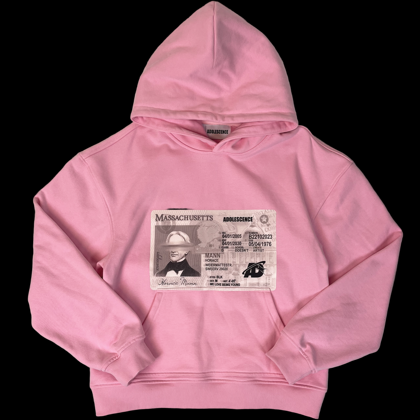 SCHOOL HOODIE (pink)